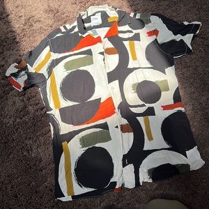 Zara men’s relaxed fit party blouse